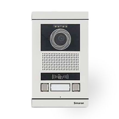 پنل آیفون تصویری 2 واحدی فراز کارتخوان سیماران VFEC2D/N