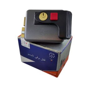 قفل برقی تایسیز پنج ستاره تک زبانه 5 کلید معمولی